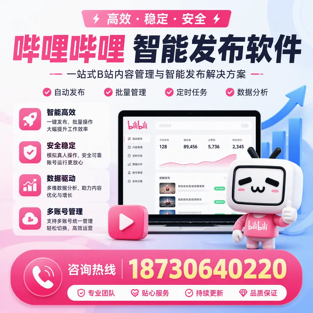 哔哩哔哩智能发布软件适用场景分析：在 昭通 的最佳实践